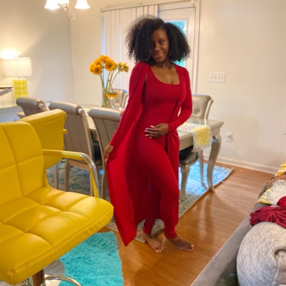 2 piece sleeveless jumper with cardigan - Picture 4 of 6